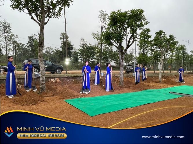 Hình ảnh lễ khởi động hoành tráng