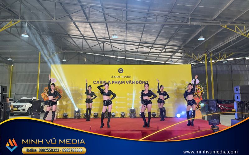 Minh Vũ Media cung cấp đội ngũ nhảy chuyên nghiệp