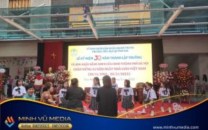lễ kỉ niệm 30 năm thành lập trường
