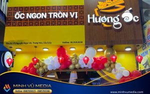 Trọn gói khai trương quán ăn - Hương Ốc