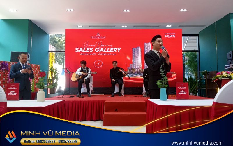 Nhân sự MC, ban nhạc sự kiện tại Minh Vũ Media
