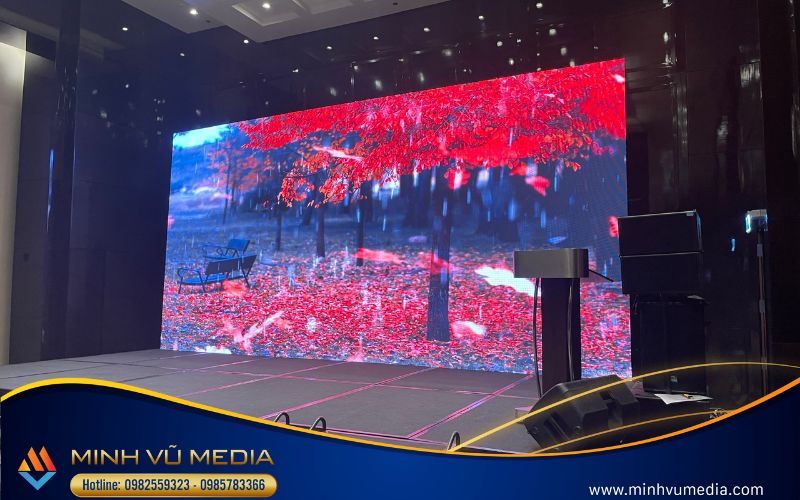 Hiệu ứng màn Led đẳng cấp chỉ có tại Minh Vũ Event