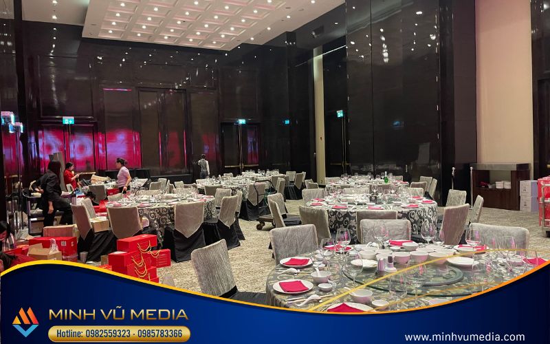 Minh Vũ Event cho thuê bàn ghế áo nơ sự kiện